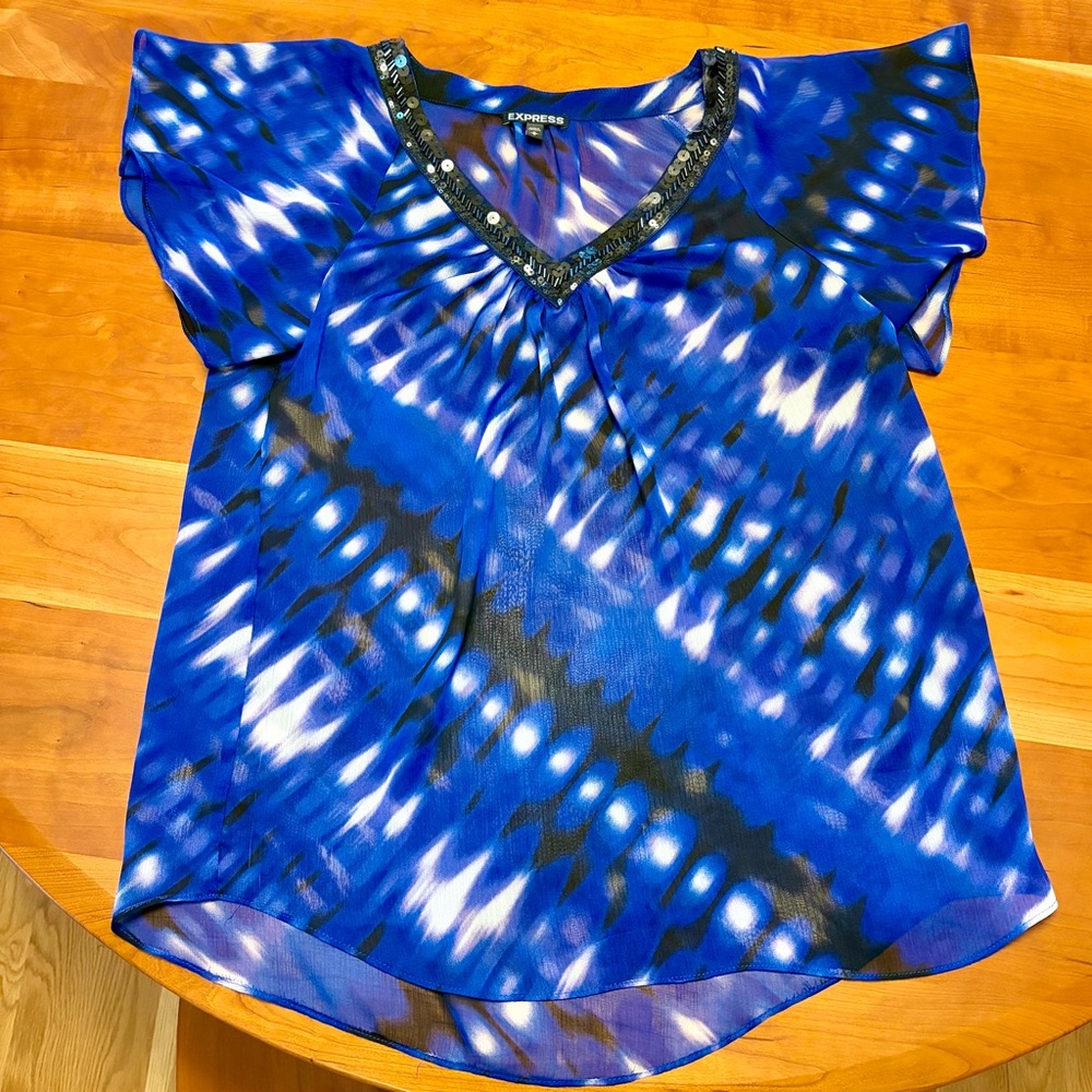 Sequined Express Top